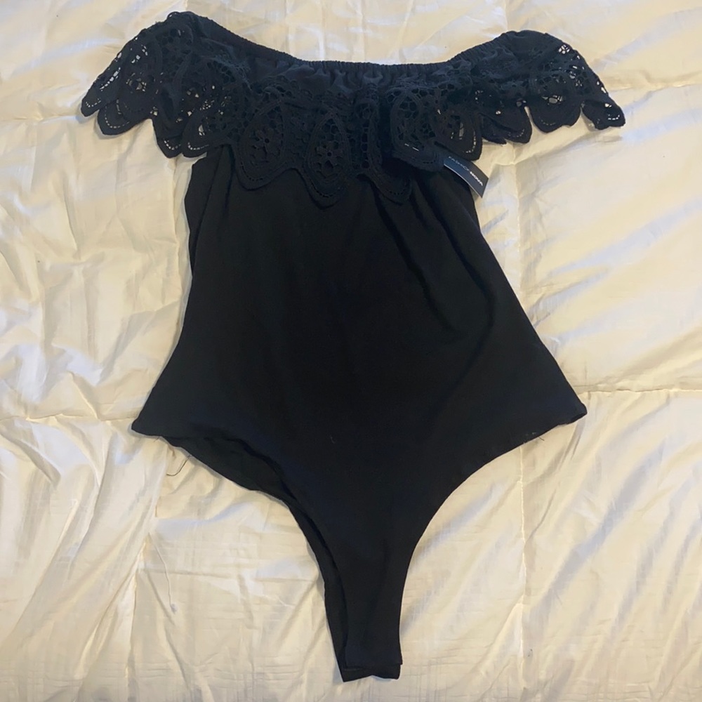 Fashion Nova Off-Shoulder Bodysuit *never worn, brand new with tags*